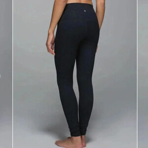Lululemon wunder under roll down pants 26”